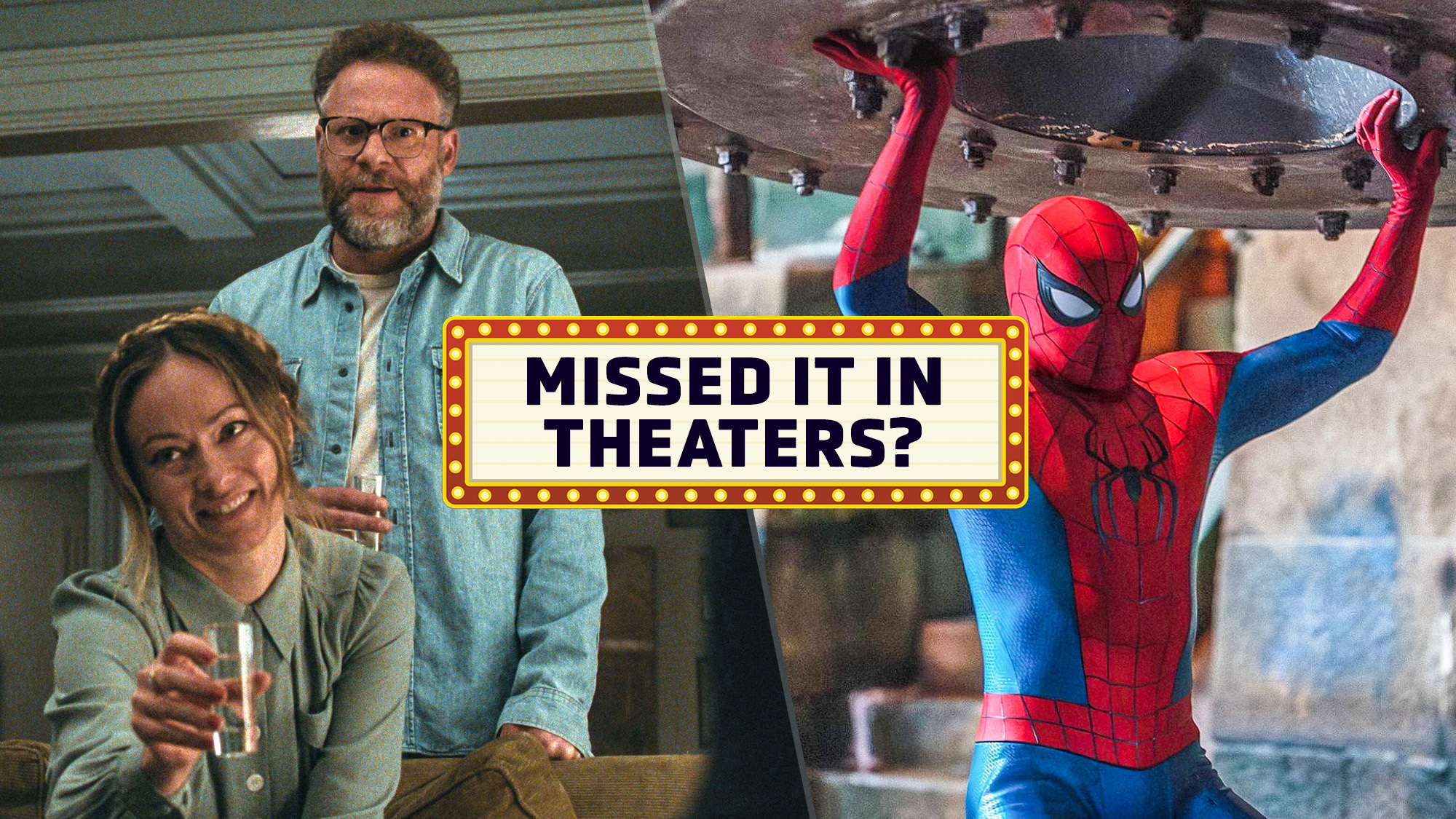 The Invite; Spider-Man: Brand New Day; Missed It in Theaters graphic