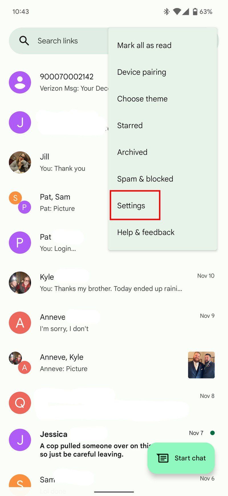 How To Set Up Rcs Chat On Samsung Phones With Samsung Messages