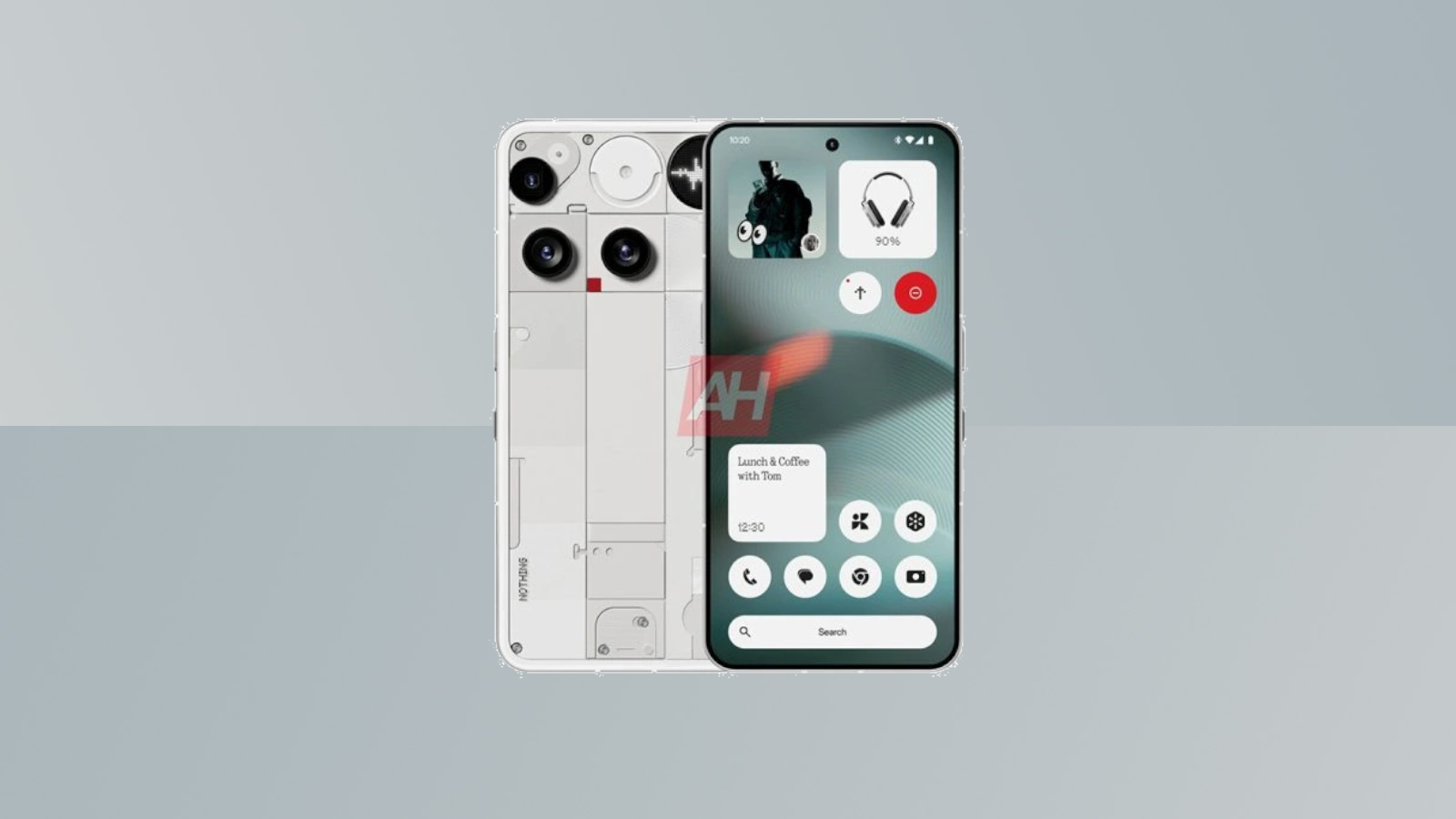 A leaked render of the Nothing Phone (3)