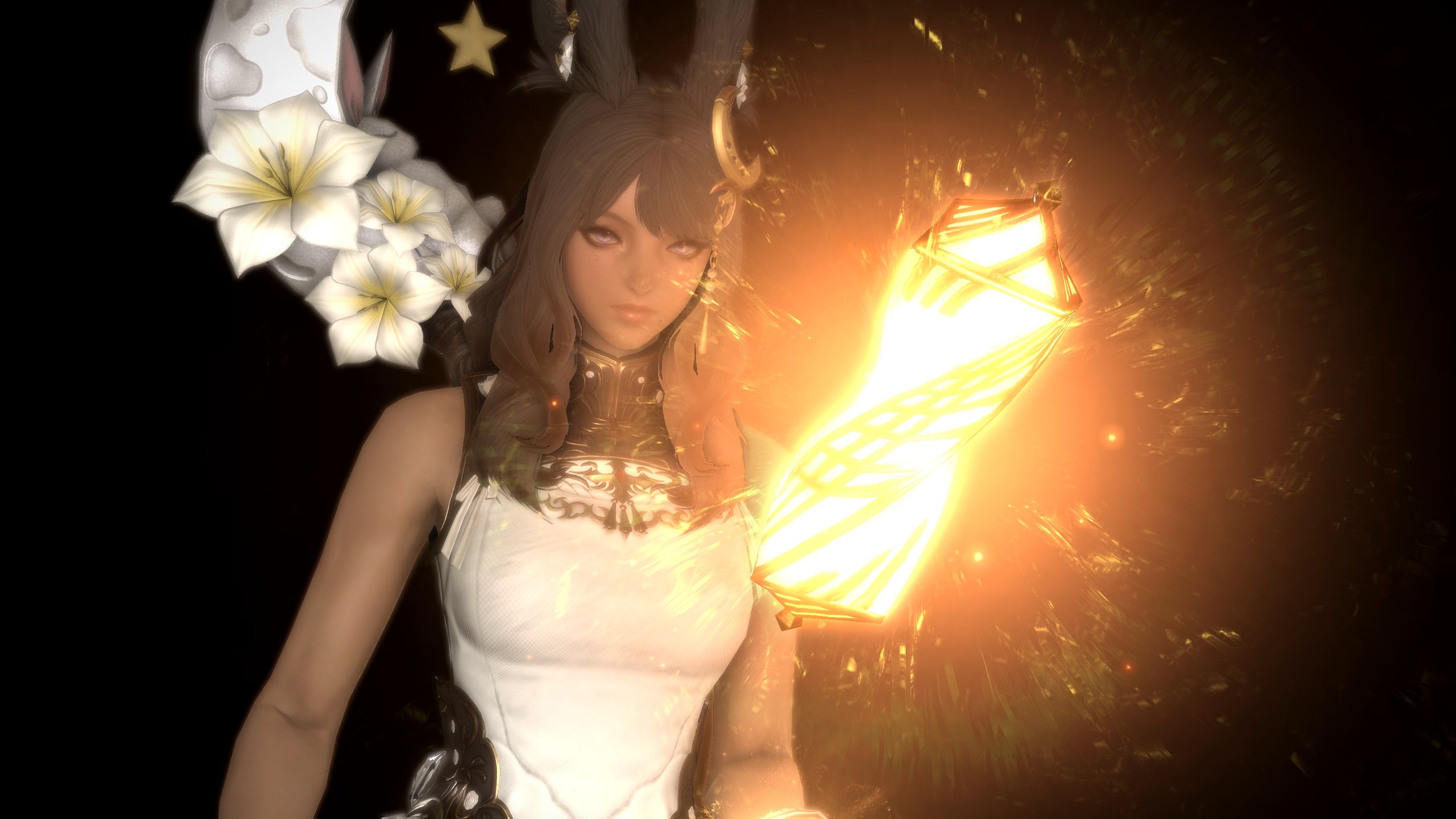 The Warrior of Light in Final Fantasy 14: Dawntrail's 7.56 patch quest.