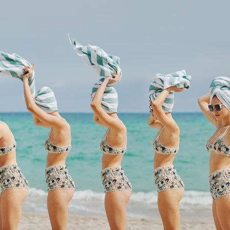 Girls on the beach