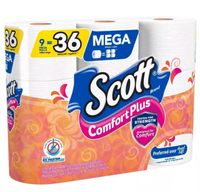 Scott Comfort Plus (9 mega rolls) | $8.99 at Target