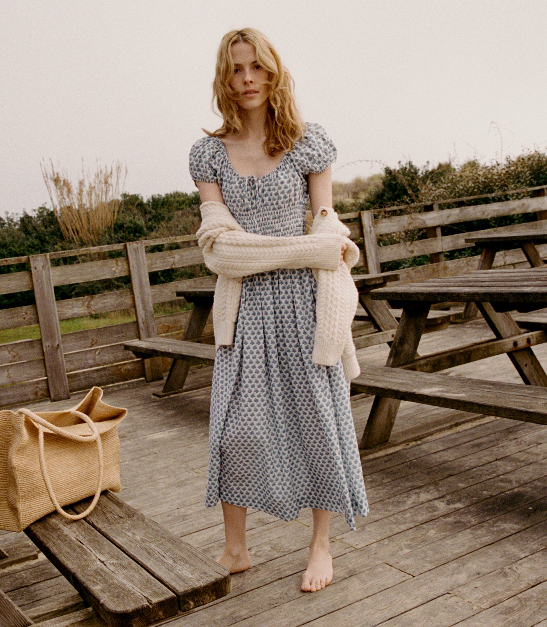 Quinn Dress -- Dahlia Ditsy