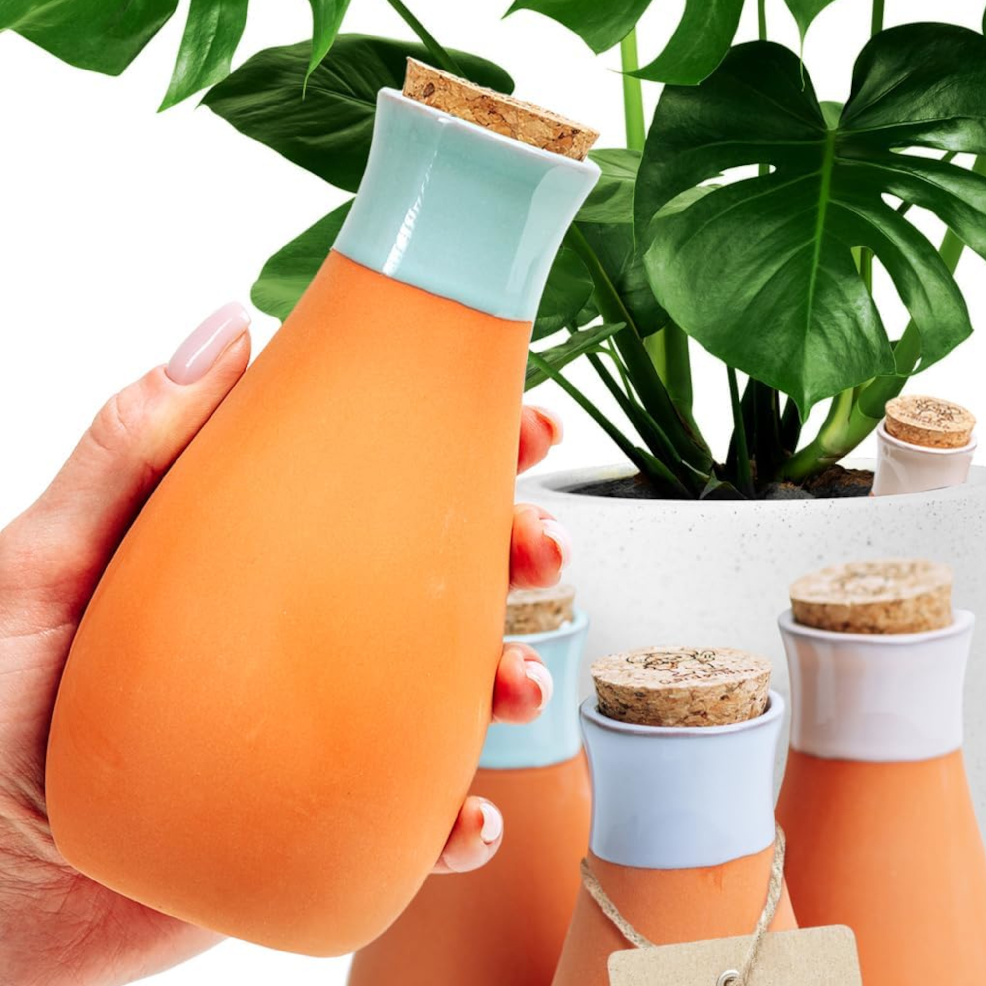 gardenbro plant watering globes