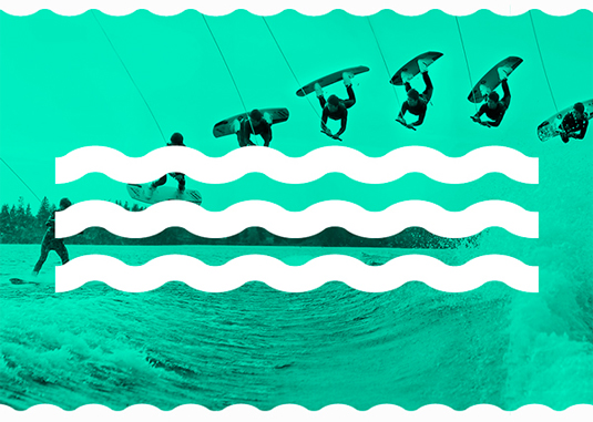 Wake boarding branding