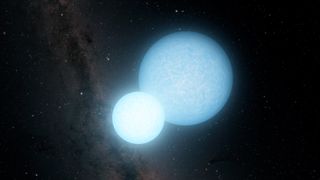 The Zwicky Transient Facility has discovered an unusual pair of white dwarfs, called ZTF J1530+5027, which whip around each other roughly every 7 minutes. The combined mass of the two stars is similar to that of our sun.