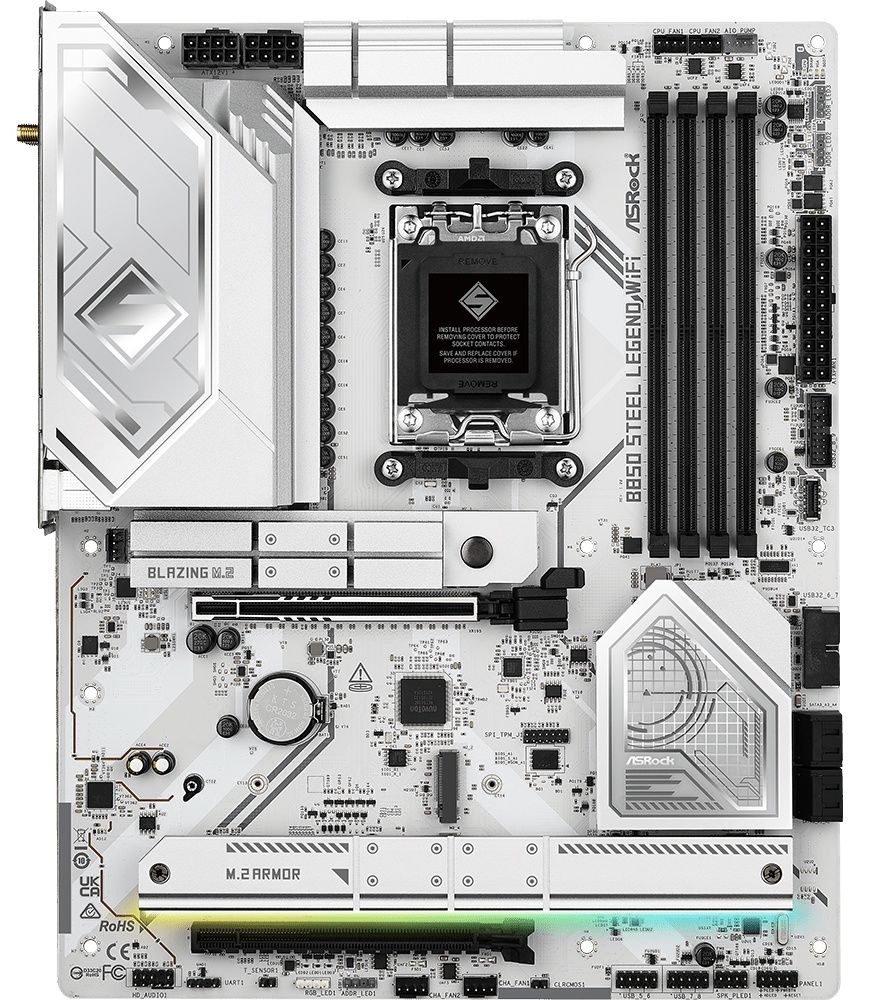ASRock B850 Steel Legend WiFi Motherboard review: flagship audio