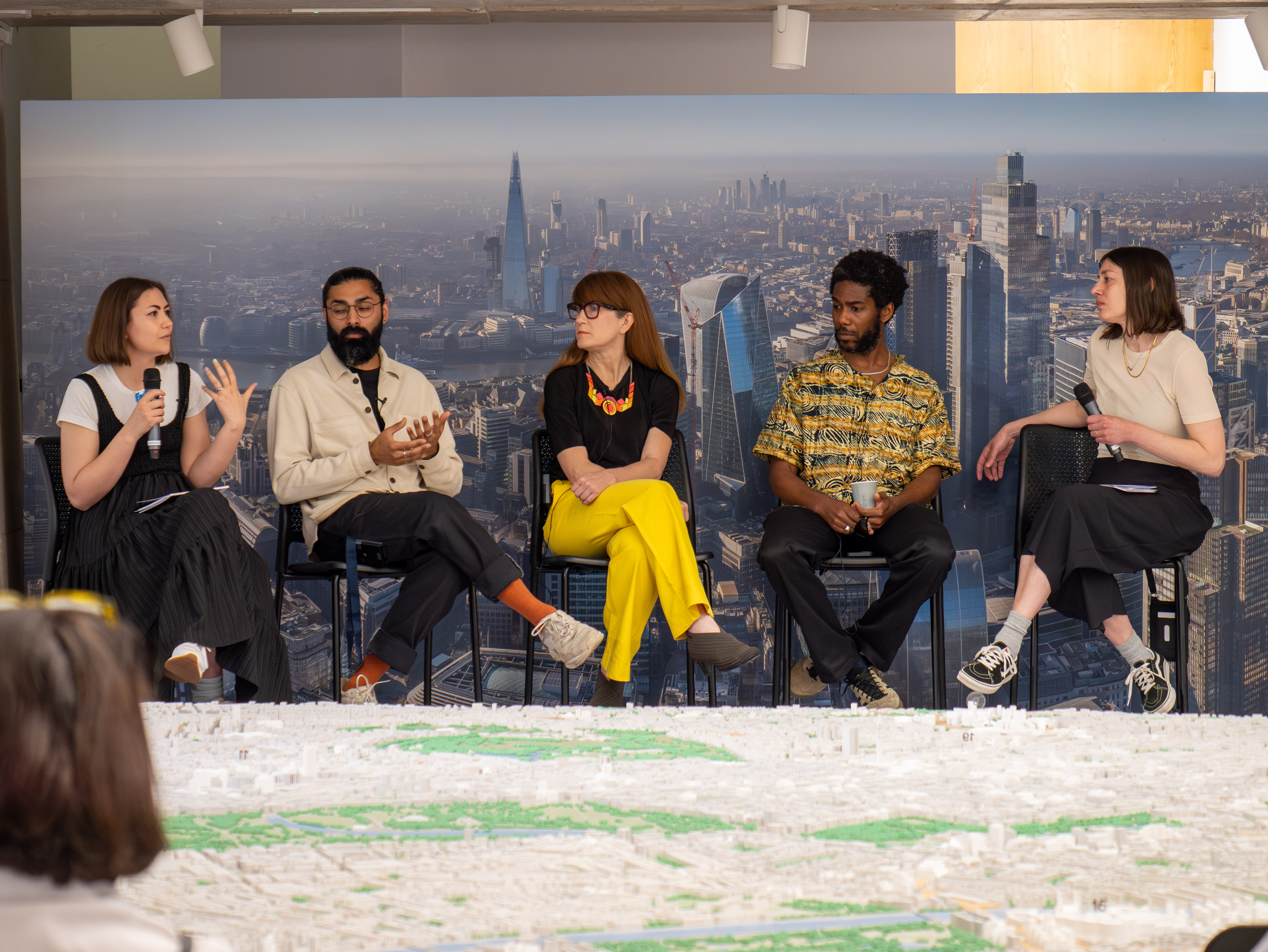 panel discussion with people talking on lfa 2025 topics