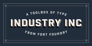 Industry Inc font
