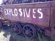 A new material can detect small amounts of an explosive commonly used by terrorists.