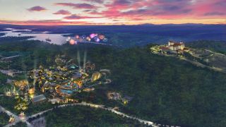 Silver Dollar City Resort concept art