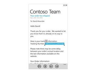 A sneak peek at WP7's upcoming copy and paste function