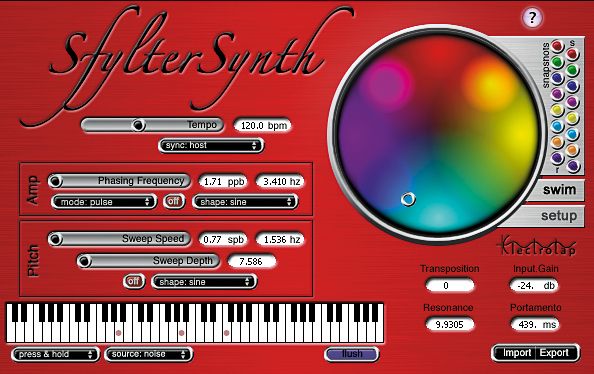 All of Hipno&acute;s 43 effects and instruments run as standard plug-ins.