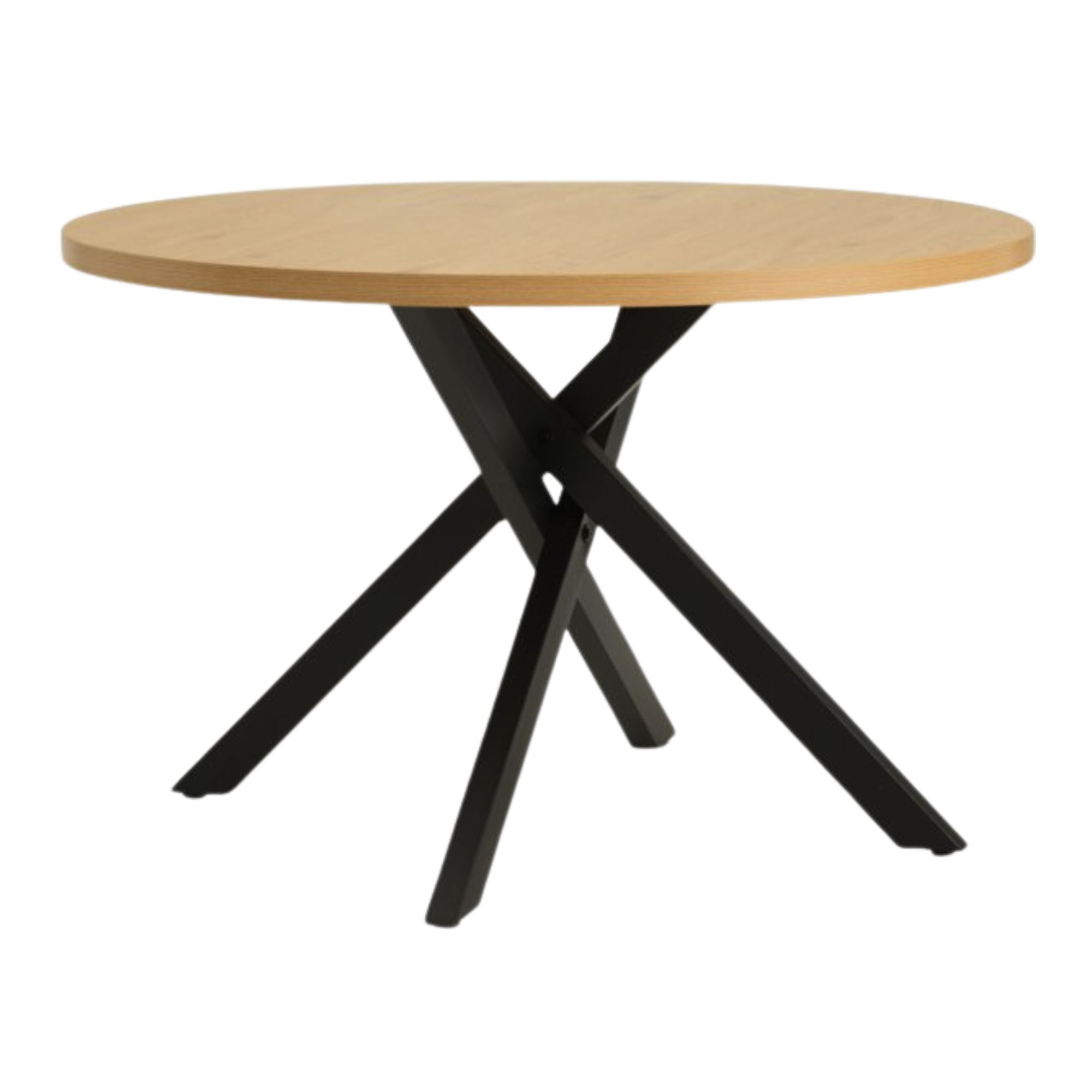 JYSK, NORTOFT Dining Table in Warm Oak/Black