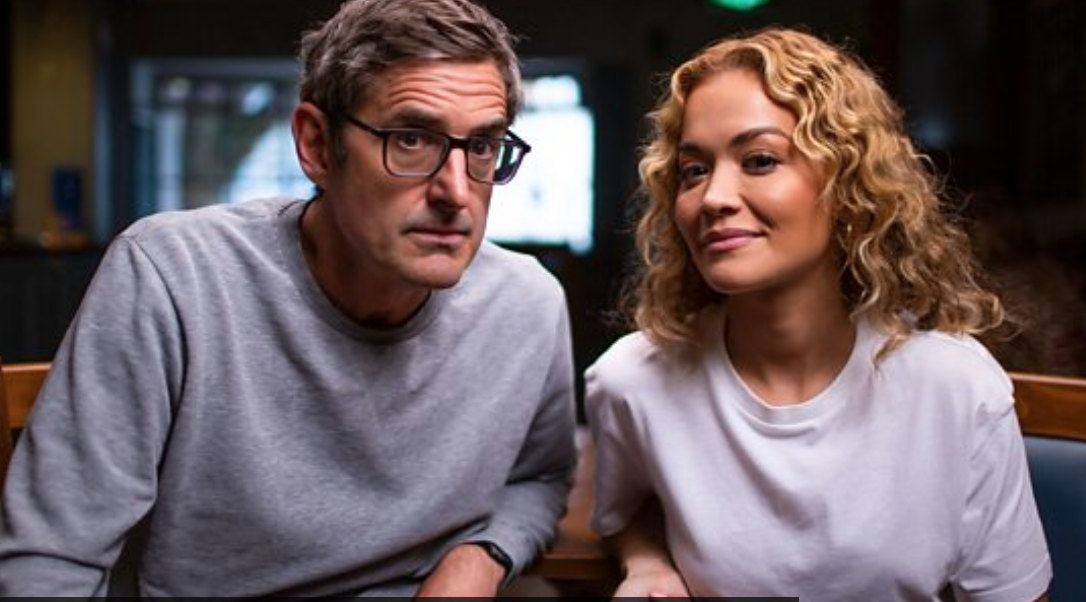 Louis Theroux and Rita Ora