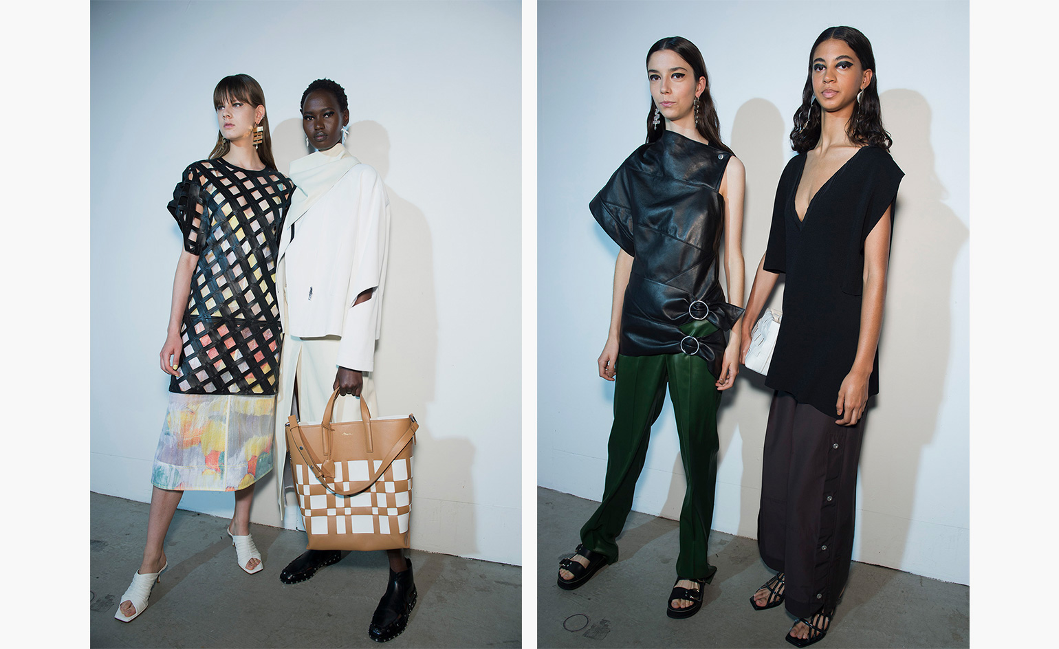 Backstage at 3.1 Phillip Lim S/S 2020