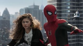 Spider-Man: No Way Home Tom Holland and Zendaya star as Peter Parker and Michelle "MJ" Jones