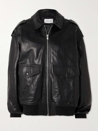 Viper Oversized Leather Jacket