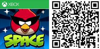 QR: Angry Birds Space