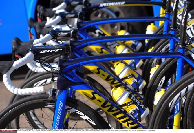 Tinkoff-Saxo's Specialized bieks