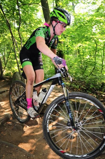 Maine native Ellen Noble (Trek) is quite used to rocky terrain