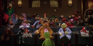 Muppets inside movie theater