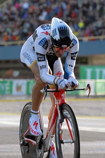 Fabian Cancellara (Saxo Bank) time trials