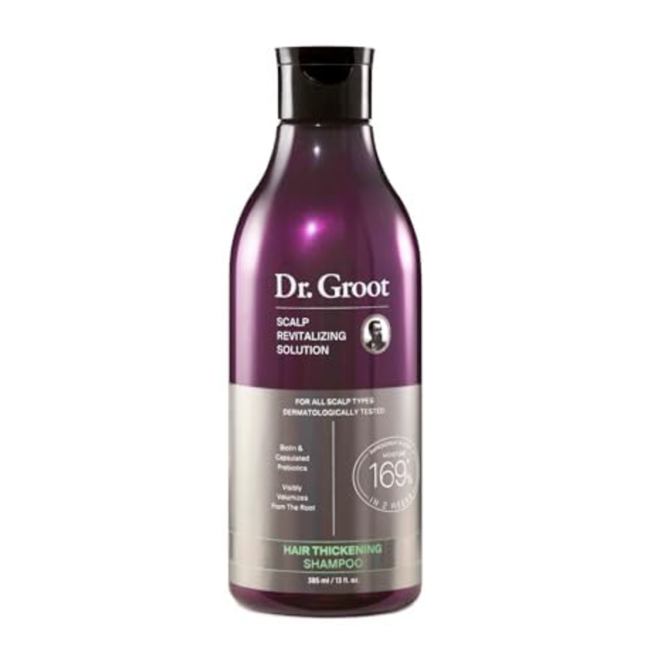Dr. Groot Hair Thickening Shampoo, Korean Hair Care With Biotin, Rosemary Oil to Help Volumize Thinning, Damaged Hair, Hydrate Hair and Scalp, Biotin Shampoo, Scalp Revitalizing Solution
