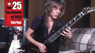 NOT FOR RE-USE!!!! NOT FOR RE-USE!!!! NOT FOR RE-USE!!!! NOT FOR RE-USE!!!! NOT FOR RE-USE!!!! A crop showing Randy Rhoads backstage on the Diary of a Madman tour