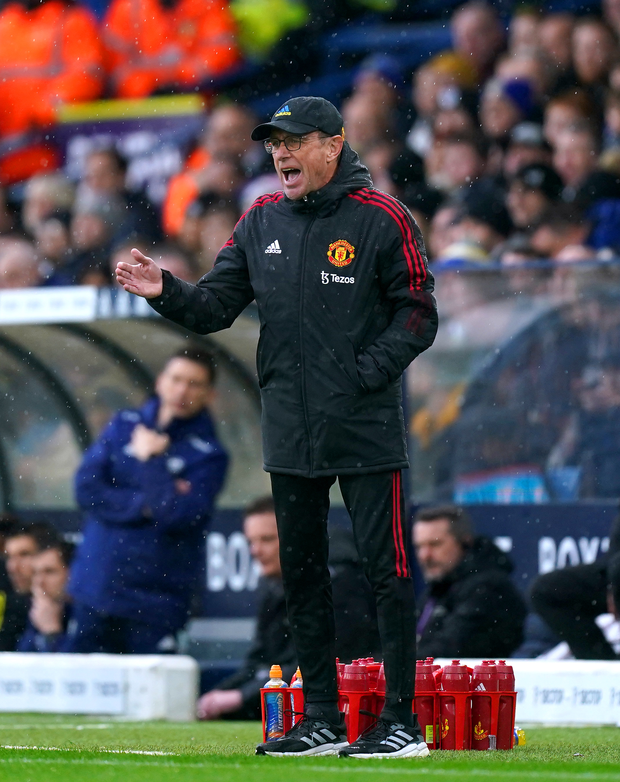 Manchester United interim manager Ralf Rangnick says the situation in Ukraine is