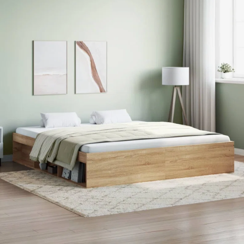 Futon Company, Platform Double Bed Elm Finish