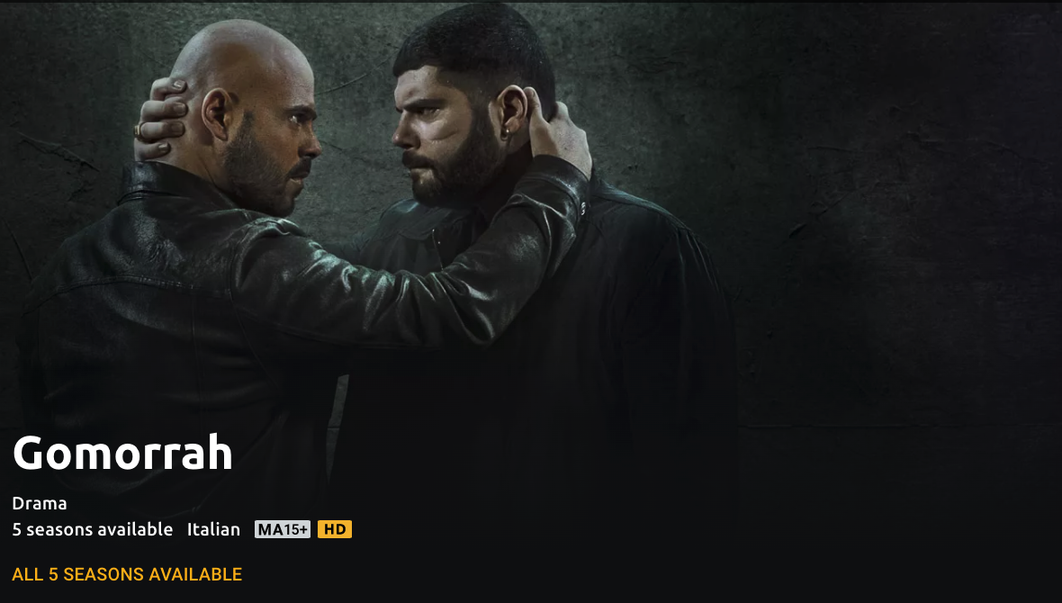 Watch Gomorrah season 5 online for free: get the hit Mafia drama from