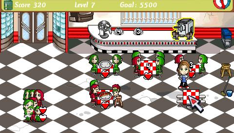 Diner Dash: Sizzle & Serve - Nintendo DS