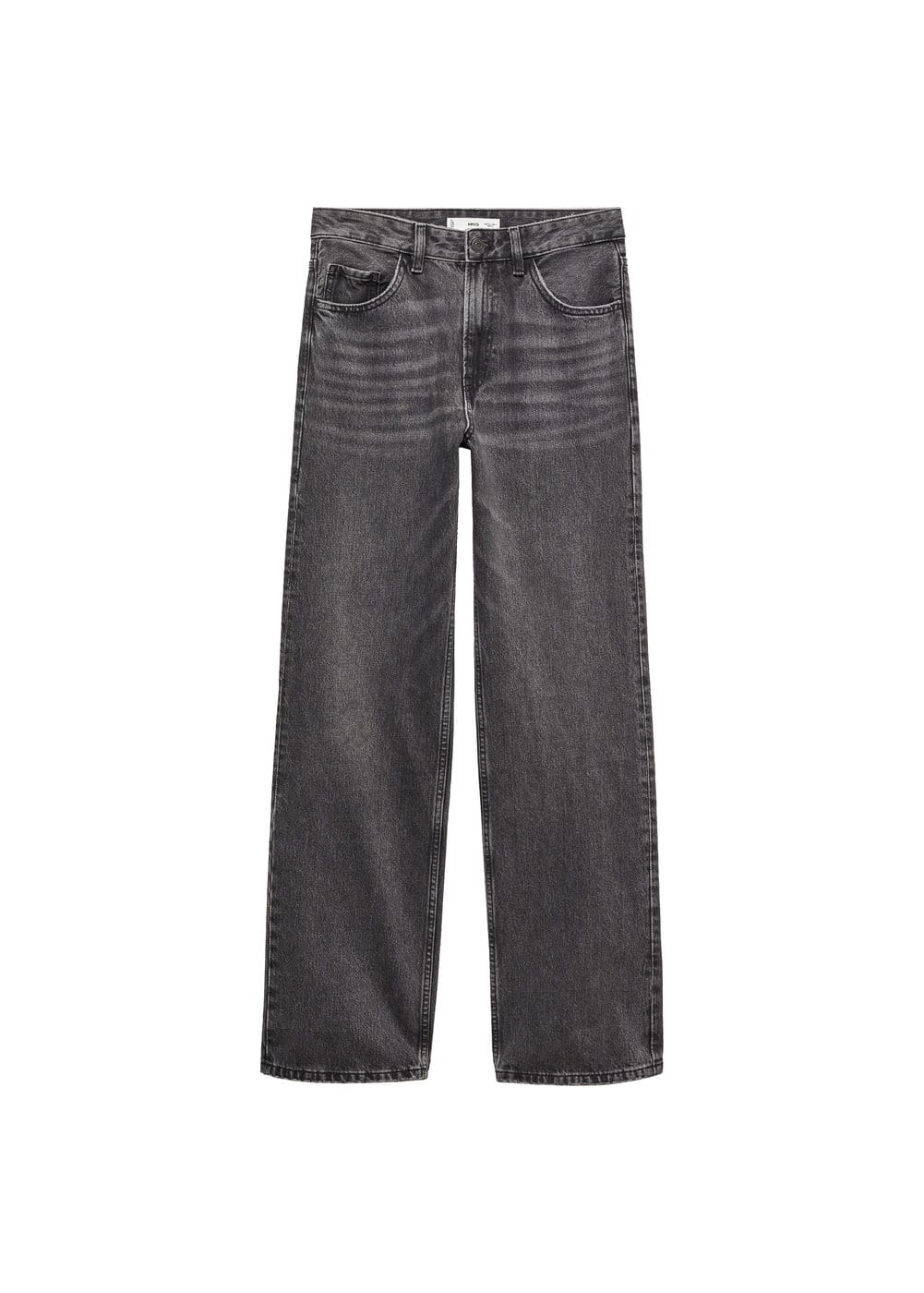 Mid-Rise Straight Jeans -  Women