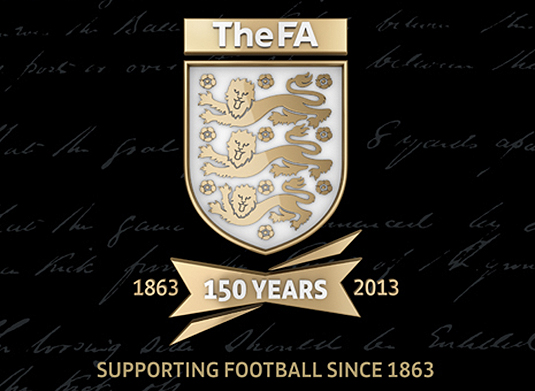 The FA reveals new logo ahead of 150th anniversary in 2013 | Creative Bloq