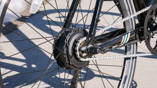 Aventon Soltera e-bike gears