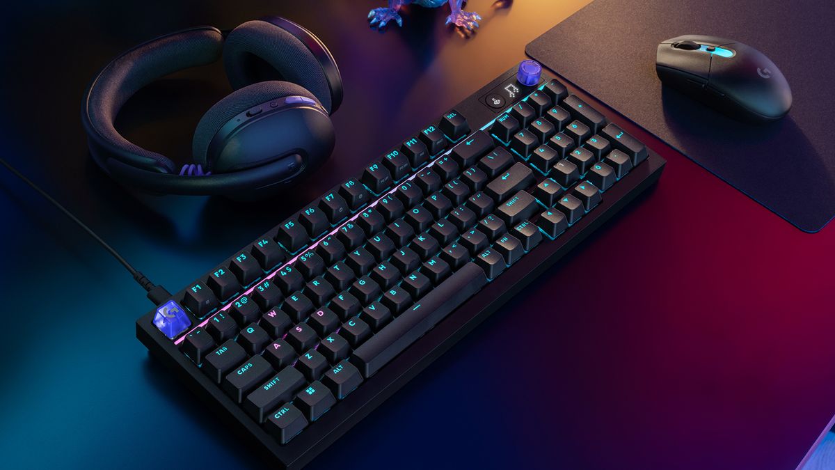 Logitech's new G305 X Superlight weighs just 59 grams and costs $79 — company also releases hot-swappable G316 X 98 keyboard with pixel display, translucent control knob