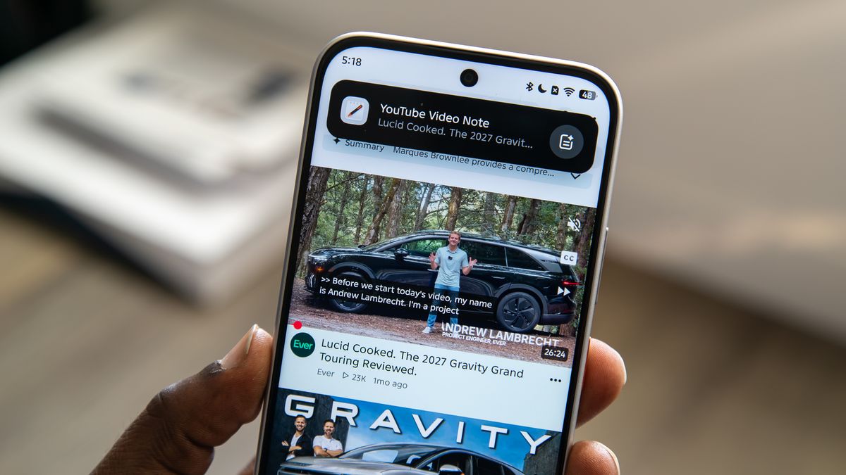 Tecno Pova 8 5G AI YouTube Video Note