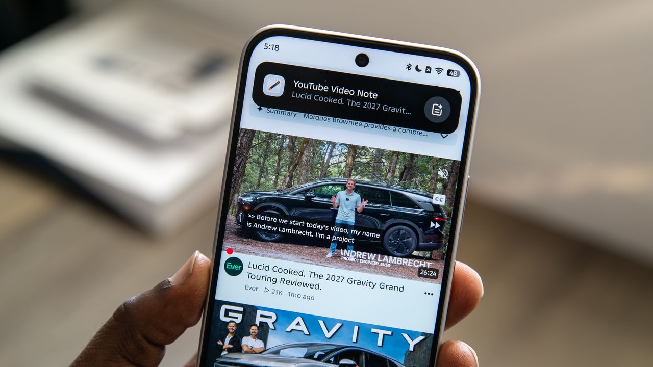 Tecno Pova 8 5G AI YouTube Video Note