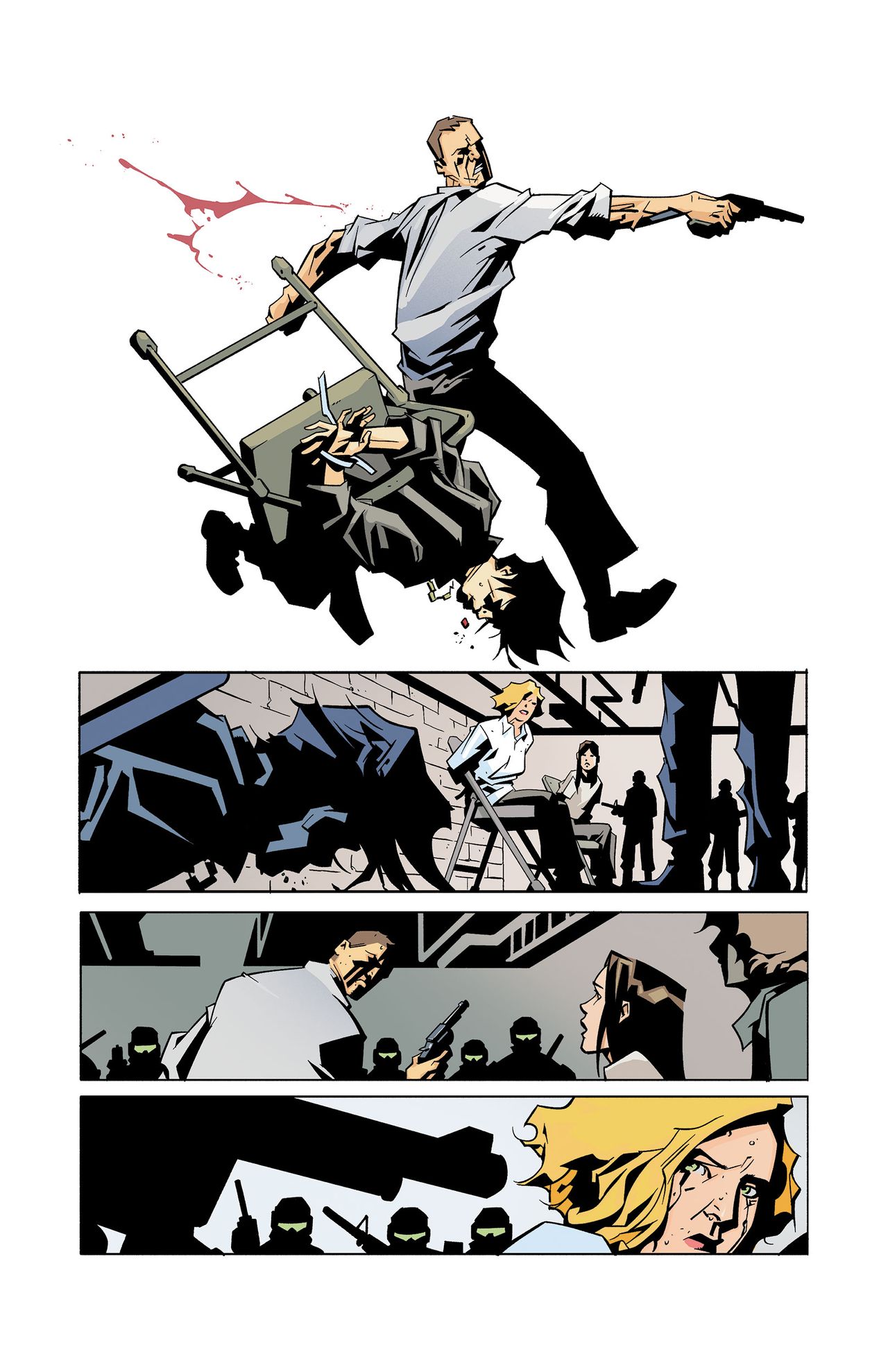 Unlettered pages from Epitaphs from the Abyss
