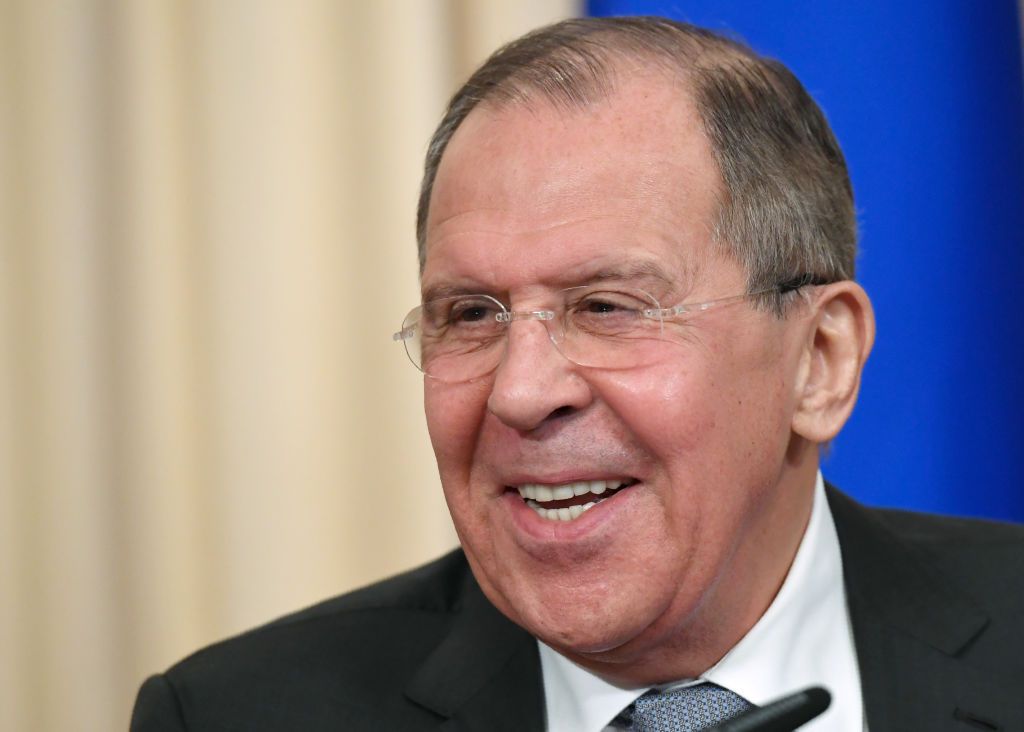 Russian Foreign Minister Sergey Lavrov