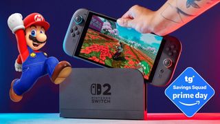 Nintendo Switch 2 with Mario