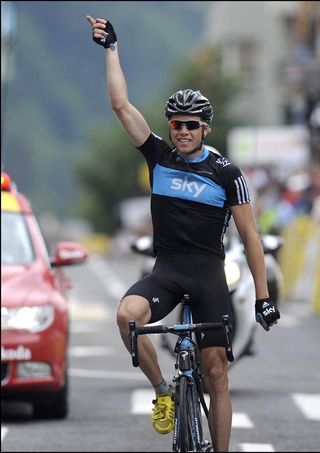 Edvald Boasson Hagen wins, Criterium du Dauphine 2010, stage 7