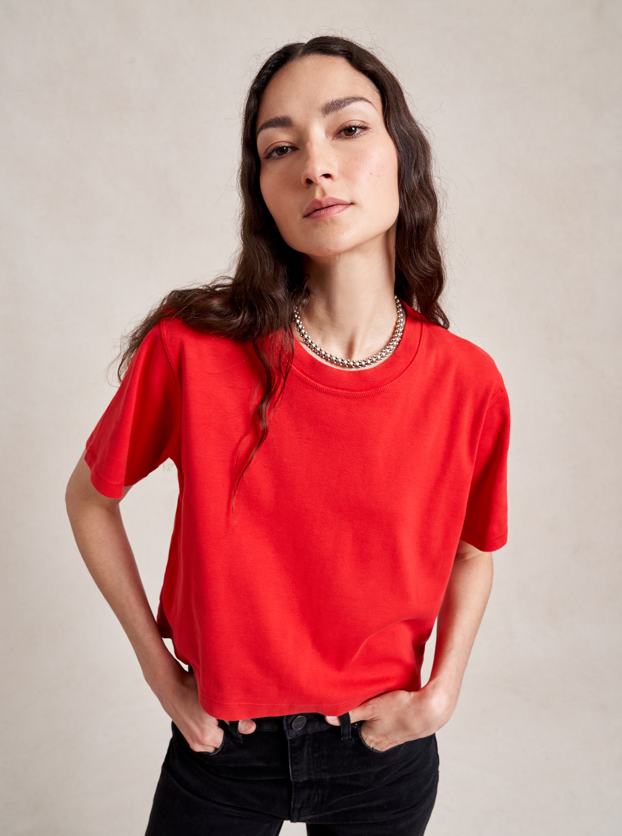 James Tee Xxs in Red