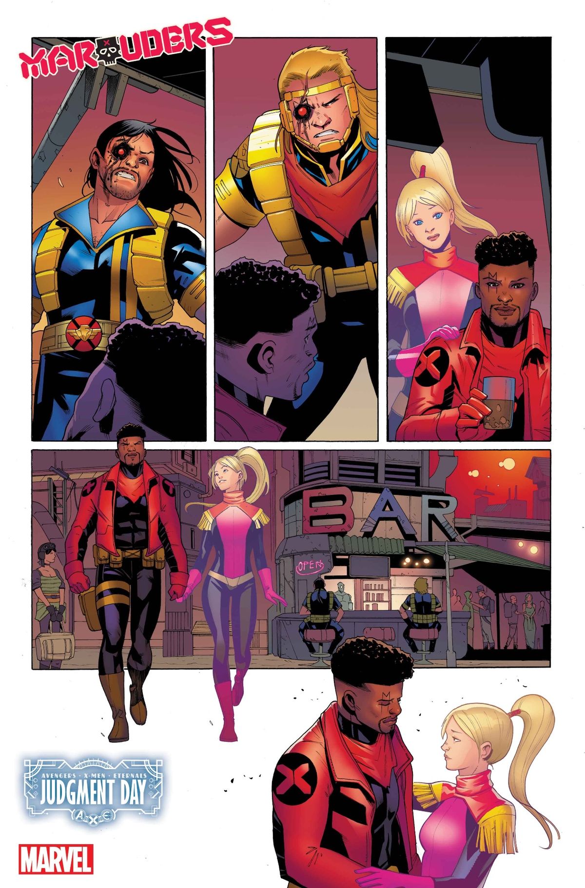 Marauders #6 page