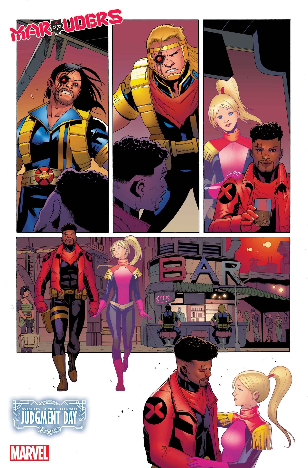 Marauders #6 page