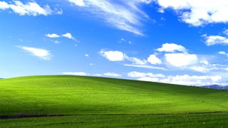 Bliss Microsoft XP default background