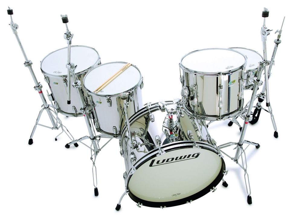 Ludwig Stainless Steel Kit review MusicRadar