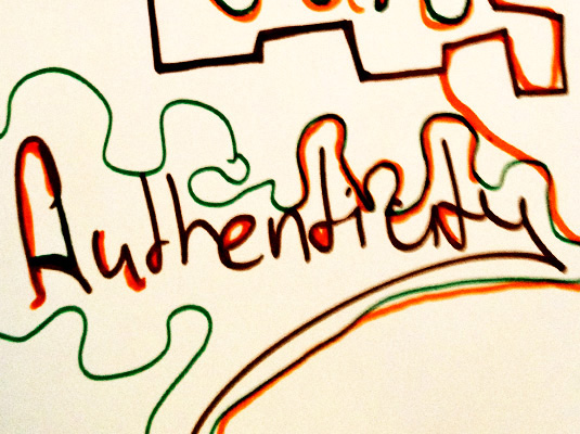 An authentic design is believable, grounded and relevant