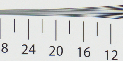 Cropped resolution raw image iso 400